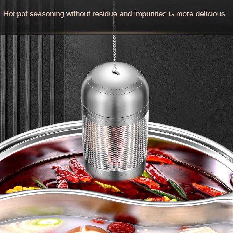 Фильтр для специй Weibao Hot Pot, заварник для чая, маринад из нержавеющей стали 316, кухонный новаторский кухонный аксессуар, шарик для приправ