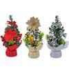 Christmas Tree 20CM Mini Set Table Decoration for Children Small Decorative Christmas Ball Home Decor