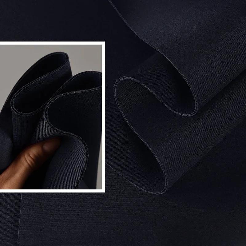 100x160cm Thickened Scuba Knitting Fabric Knitted Elastic Air Layer for Sewing Apparel Design Jackets Sweatshirts Suits