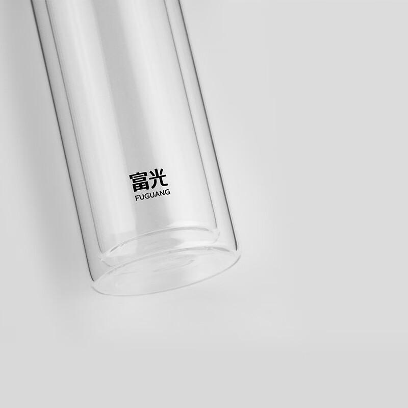 Fuguang Shangyue Double-Walled Glass Tea Infuser Tumbler