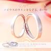 Pairing Red Thread of Fate Free Size Couple Matching Ring Silver [Nicoiro] (S925) (Pairing)