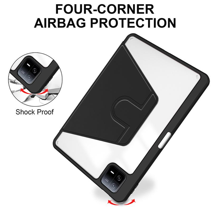 360° Rotation Smart Case For Redmi Pad SE 11 2 11 Funda Rotation Cover Xiaomi Mipad 6 5 11 7 7s PRO 11.2 12.5 6s 12.4 Max 12.1