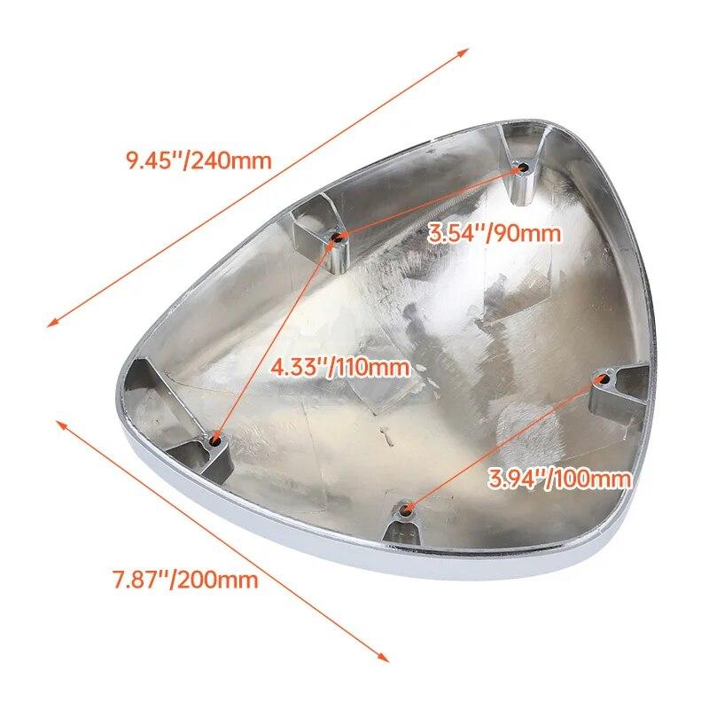 Motorcycle Accessories Air Cleaner Filter Cover Cap Chrome For Suzuki Boulevard M109 M109R Intruder VZR1800