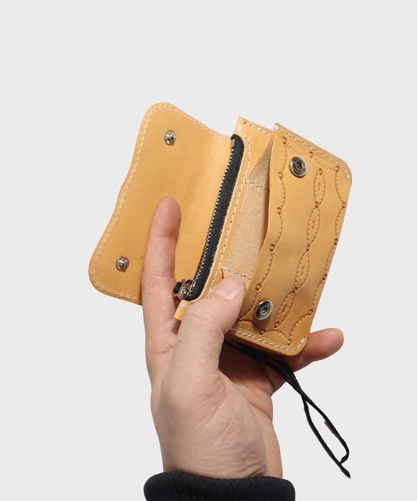 Camateclub Yazhi Trucker Wallet - Natural Handmade Wallet, Native American, Western