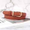 Leather Belt Vintage Women Versatile Decorative Waistband Casual Jeans Strap