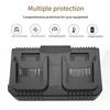 1Pcs 2 Ways Battery Charger Power Tool Accessory  For Makita 18V 21V Battery BL1415/1815/1830/1850