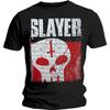 Slayer Unisex Adult Undisputed Attitude Skull T-Shirt