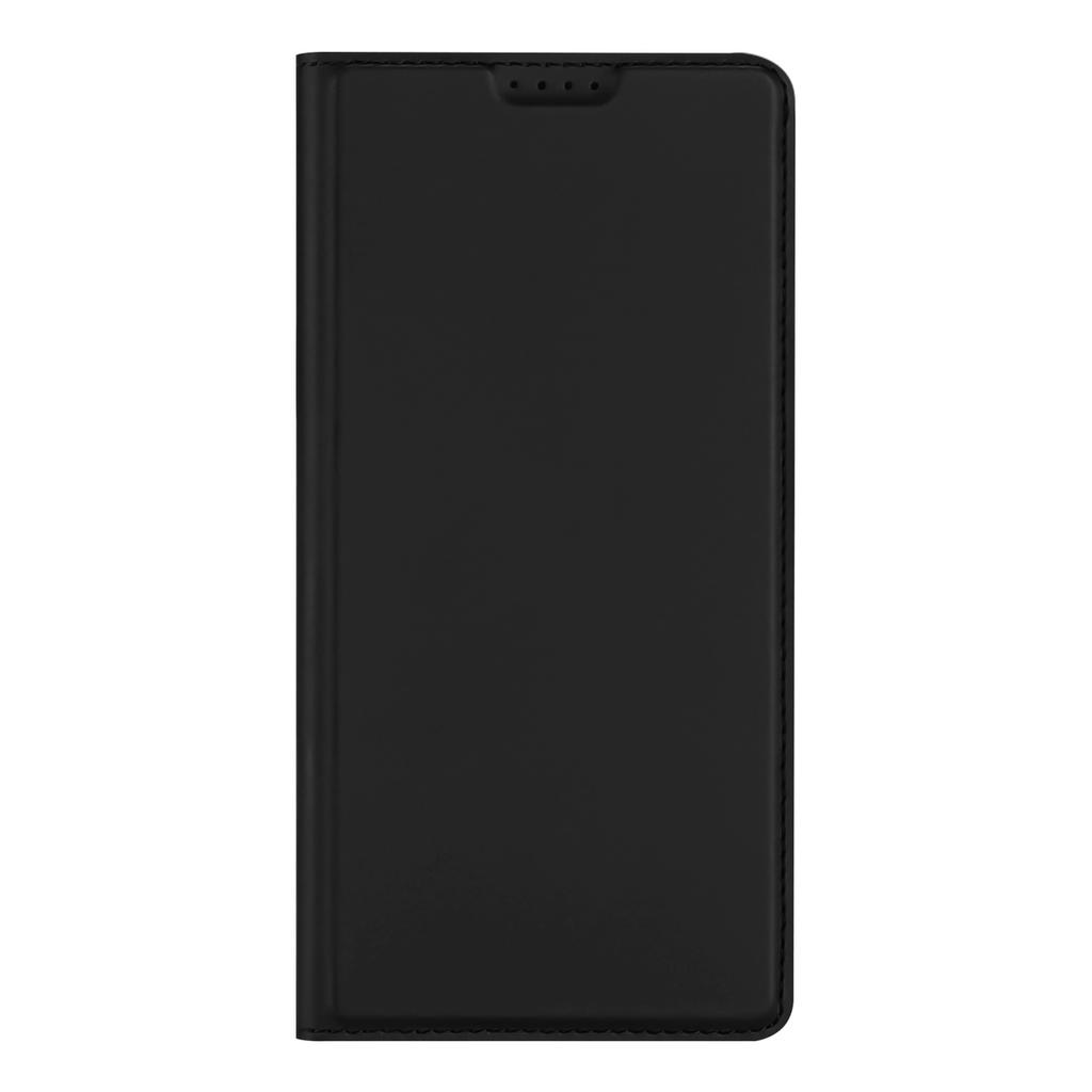 Dux Ducis Premium Black Wallet Case for Vivo Y16/Y02s – Sleek Flip Cover Protection