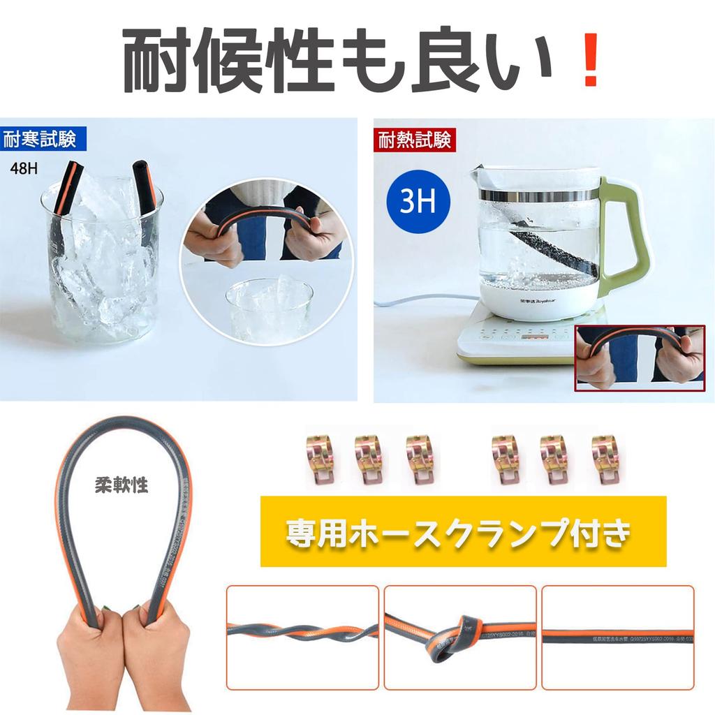 Топливный шланг, внутренний диаметр 0,2 дюйма (6 мм), Общая длина 3,3 фута (1 м),