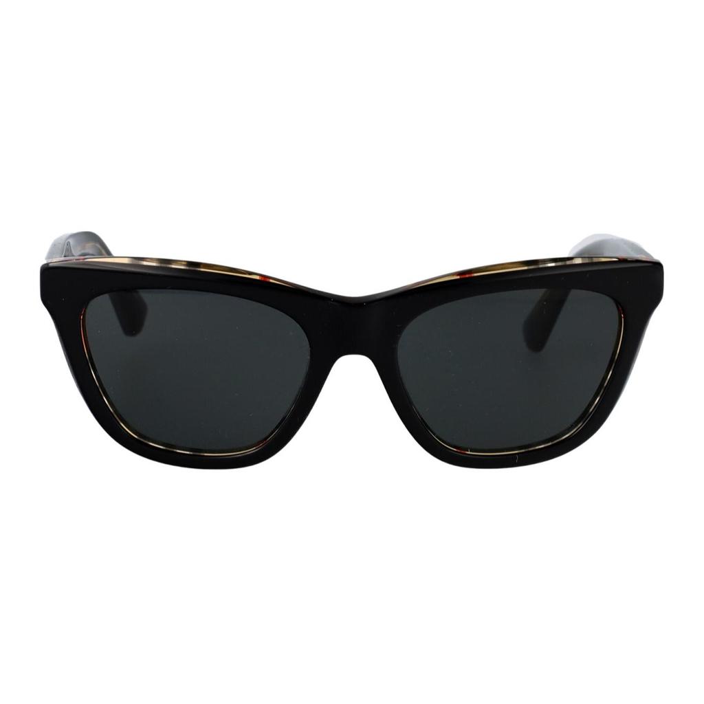 Burberry Full Frame Acetate Cat's Eye Sunglasses Women's Black