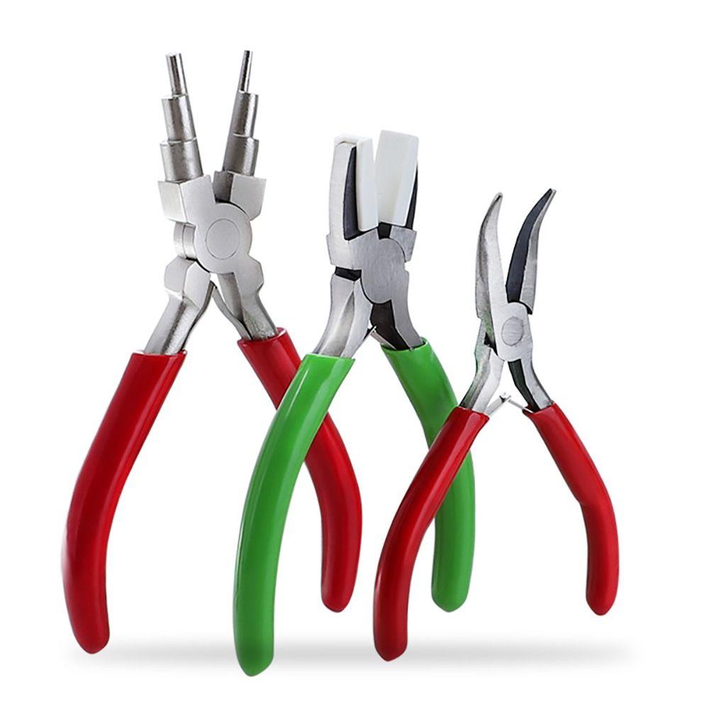 Wear-resistant Wire Bending Tools DIY Jewelry Making Tool Accessories Nylon Nose Plier