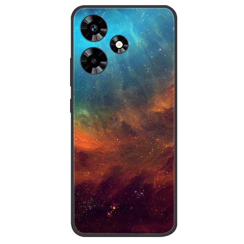 For Infinix Hot 30 Case Soft Black Silicone Bumper Butterfly Phone Cover for Infinix Hot 30 X6831 Cases Hot30 Fundas Coque