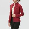 Under Armour Ветронепроницаемая куртка для фитнес-тренировок с воротником-стойкой на молнии с длинным рукавом для бега женская куртки 6014318-625