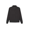 Fear of God Essentials Relaxed Mockneck Sweatshirt With Flocked Lettering Men Tops Iron FOG-SS22-135