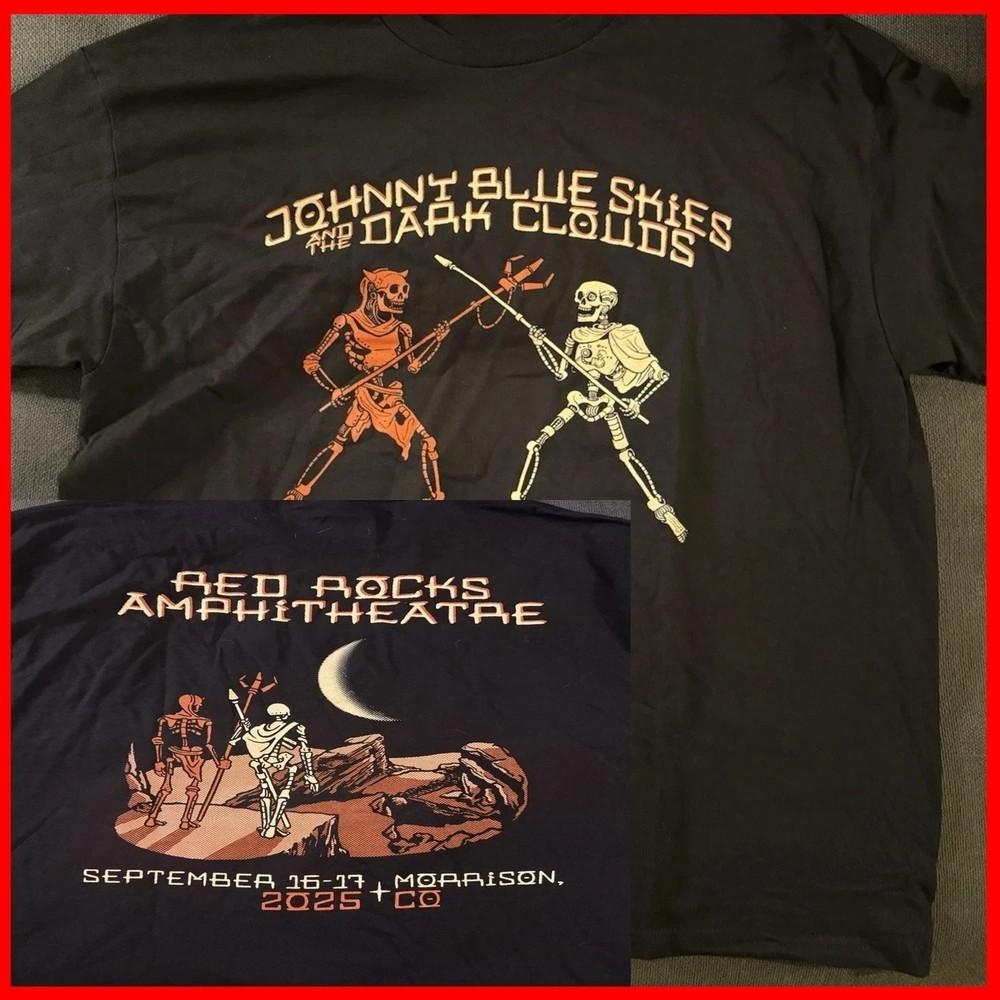 HOT Johnny Blue Skies Sturgill Simpson 916 917 RED TShirt Full Size S3XL Unisex T-Shirt