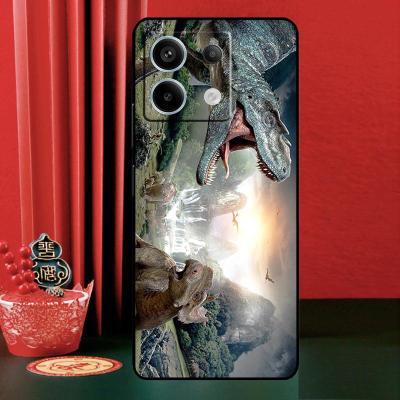 Чехол для телефона с динозавром для Xiaomi Redmi Note 14 13 Pro 12 11 9 10 9S 10S 11S 12S Redmi 13C 10C 12C 14C