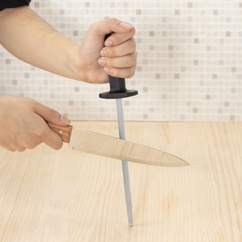 Tramontina Ultracorte 8-inch Knife Sharpener, Dishwasher Safe, Made In Brazil, 24641/108 TRAMONTINA