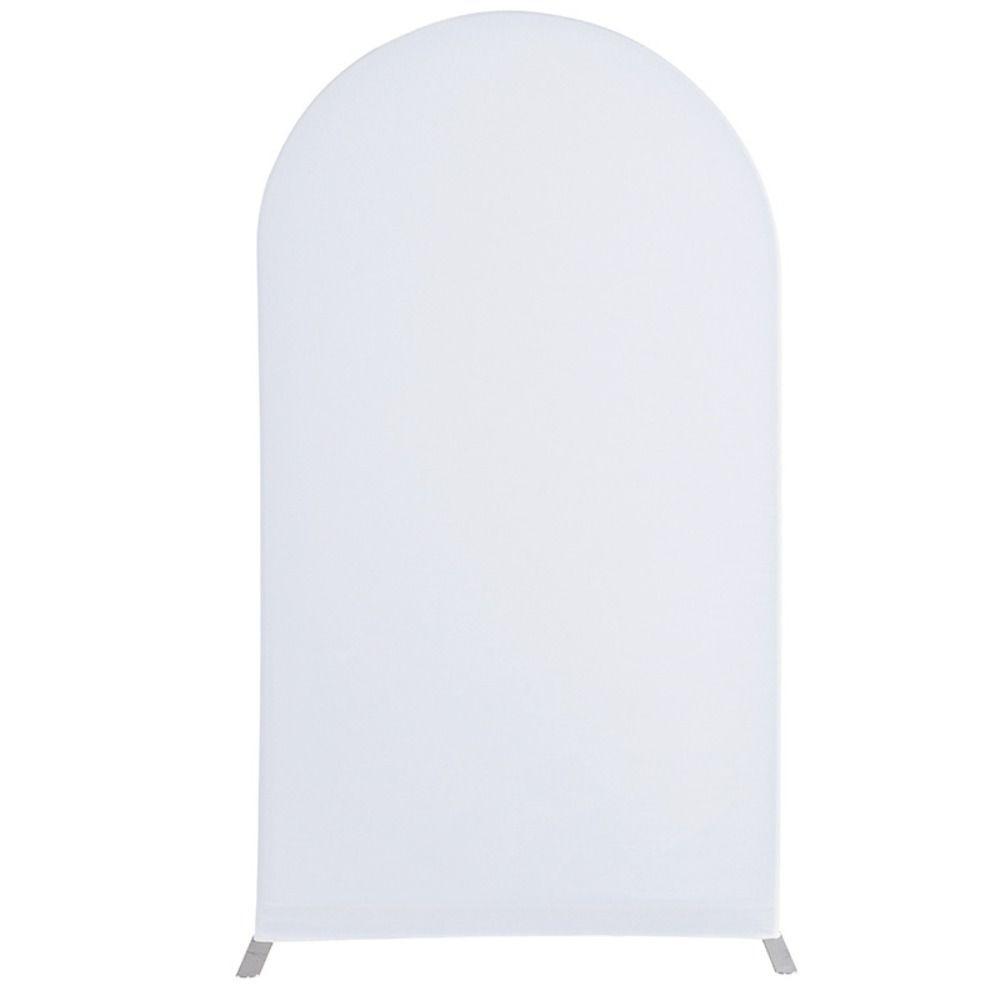 Elastic Double Sided Arch Backdrop Cover Doubleside Arched Shape Backdrop Cover Baby Shower