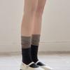 Biarritz Socks Muffin Two-Tone Layered Socks 3 Colors