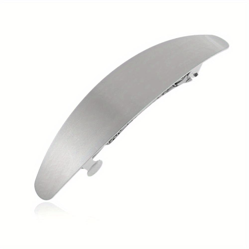 Элегантная заколка для волос Mental Strip для женщин, гладкая поверхность, головной убор, винтажные длинные заколки для волос, аксессуары для укладки волос