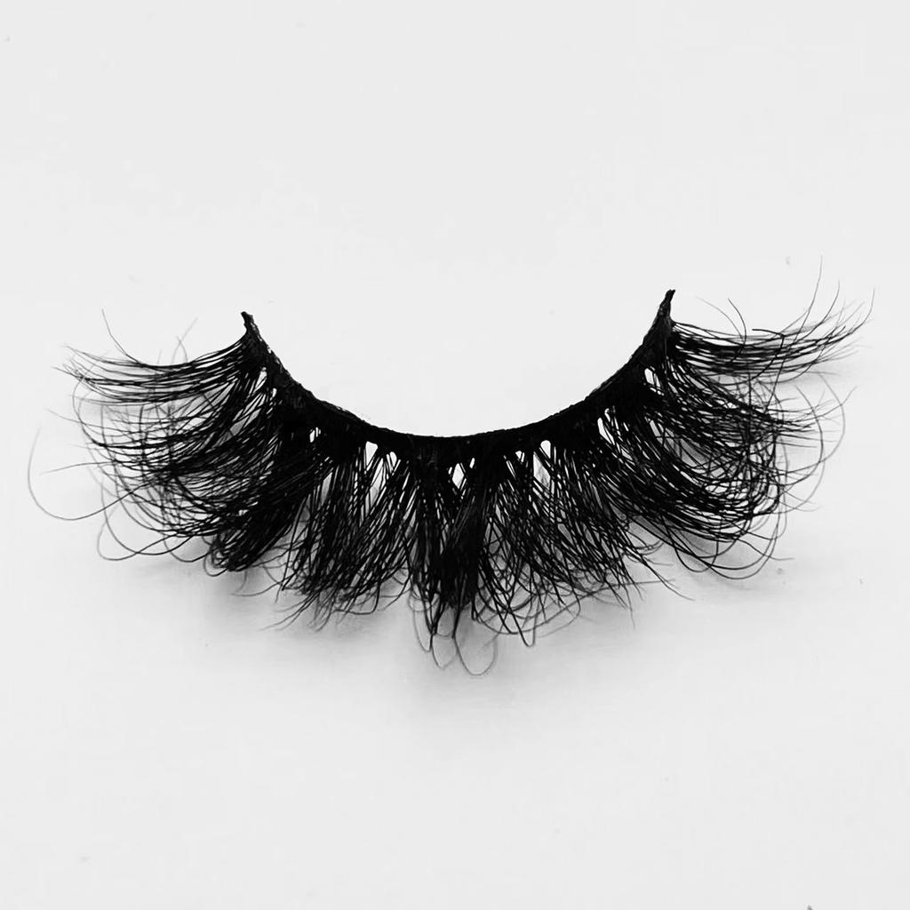 Natural 3D Faux Mink Eyelashes Vegan Mink Lashes 12mm 15mm 20mm Full Strip False Eye Lashes Premium Vendor