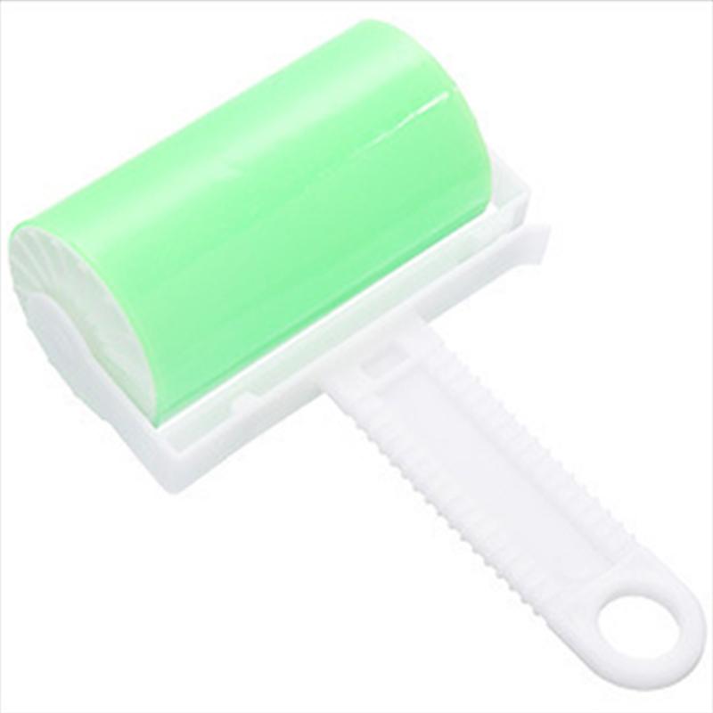 Sticking Device Reusable Washable Clothes Fluff Clothes Dust Remover Roller Cleaner Lint Sticky Picker Pet Hair Remover  Handmade