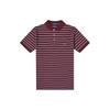 Polo Color Block Striped Slim Fit Polo Shirt Men tops Red 710922254-002