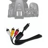 EG-CP16 For  D3200 D5200 D5300 P520 D7200 D3200 V1 AV Video Cable Stereo D7100 SLR Camera Audio Video Cable