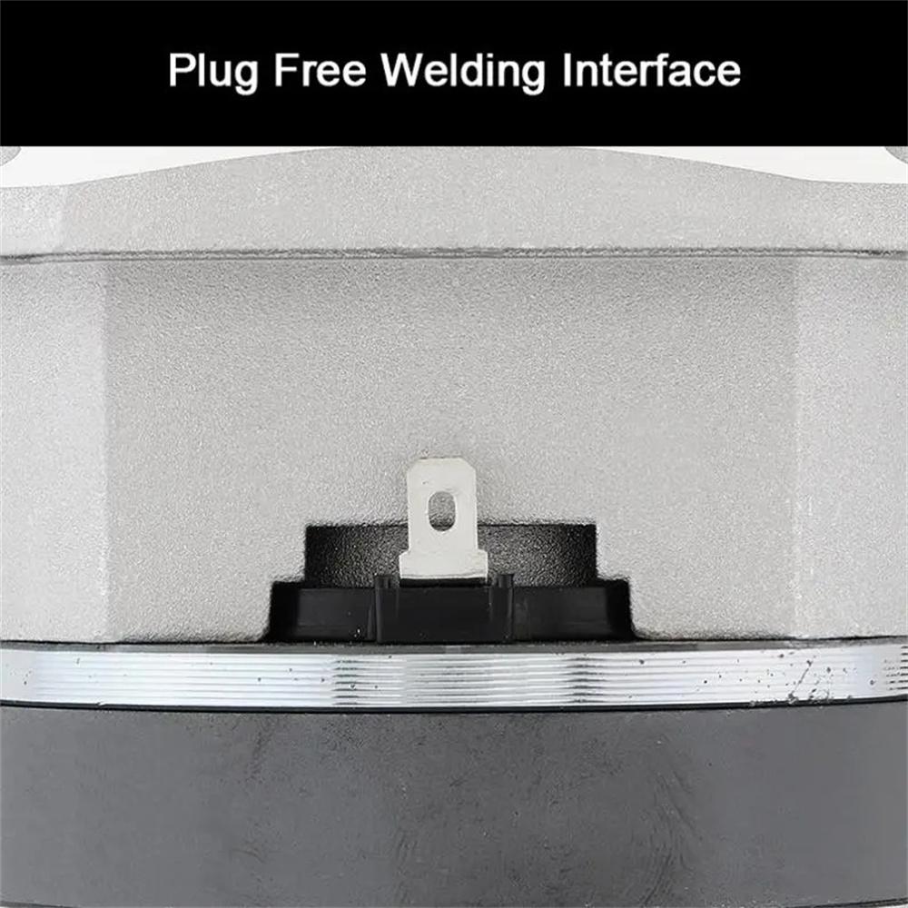 4" Inch 600W Car Audio Tweeter Aluminum 6-Ohm For Vehicle Stereo Modified Silver