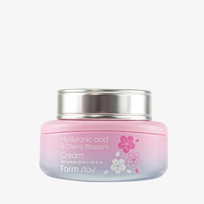 Farmstay Hyaluronic Acid & Cherry Blossom Cream 55ml