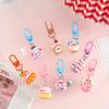 Resin Piggy Doll Keychain Cute Patterns Pig Car Key Hanger Exquisite Cartoon Doll Pendant Friend