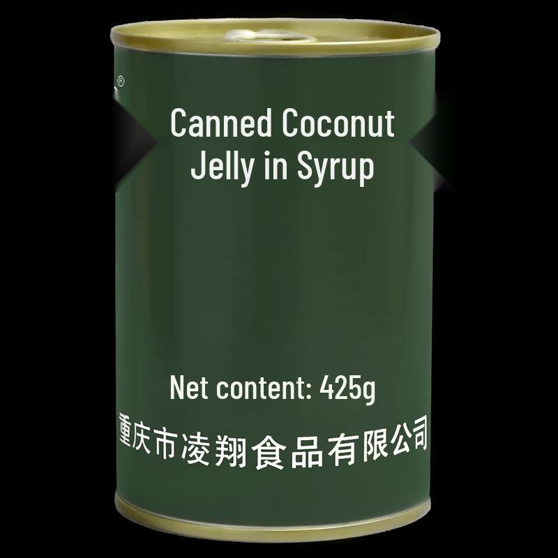 Кокосовое желе Ling Xiang в сиропе (2 банки)
