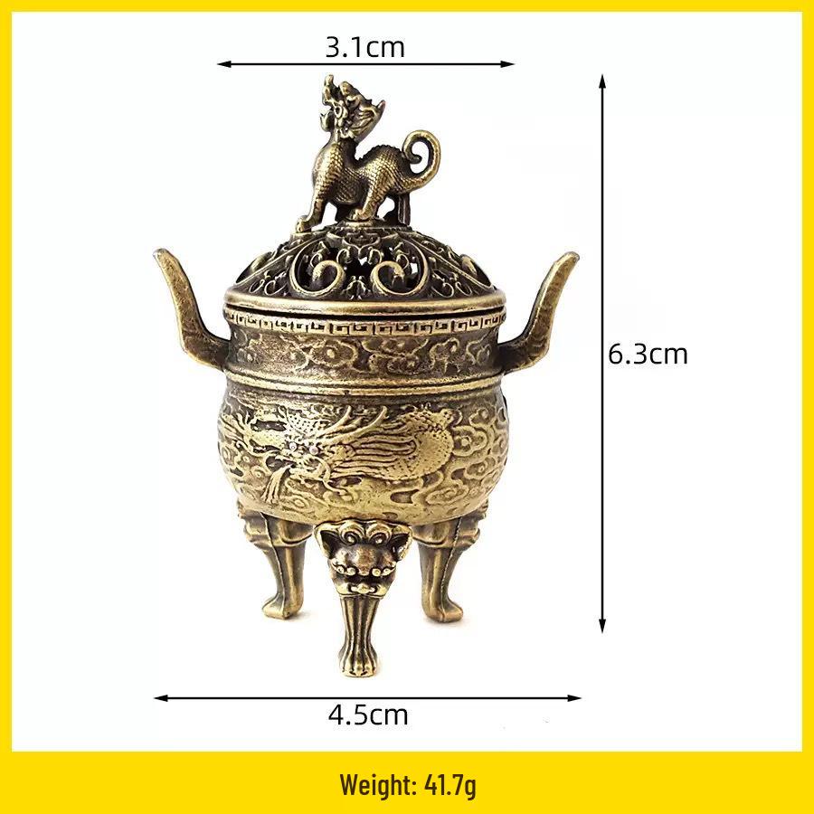 New Chinese Style Yuanbao Teapot & Auspicious Incense Set