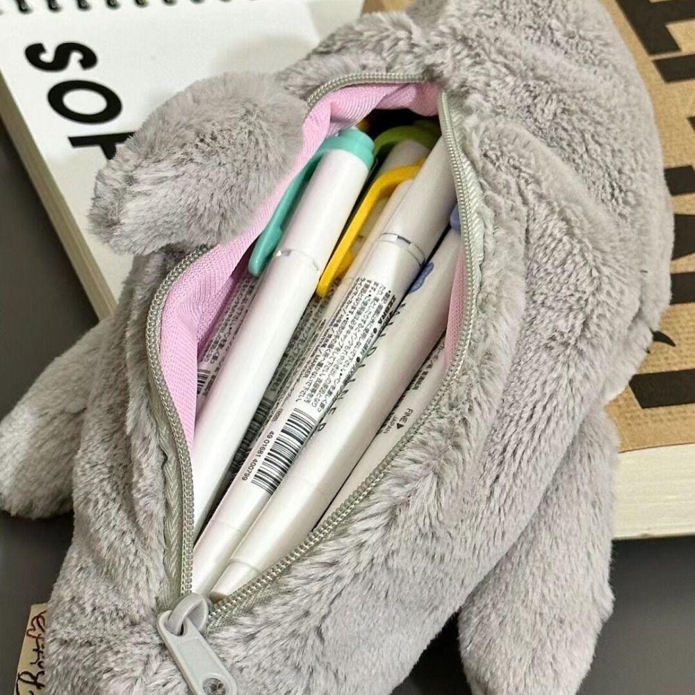 Duck/Shark/Turtle Pen Bag Large Capacity Storage Bag High Quality Pencil Case  Student