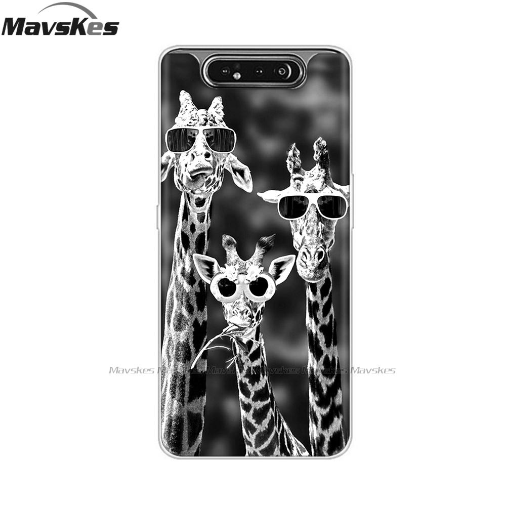 Чехол для Samsung Galaxy A80 A805 Силиконовый Мягкий ТПУ Чехол для Телефона Для Samsung A80 2019 A 80 GalaxyA80 A805F A805 SM-A805F/DS Обложка