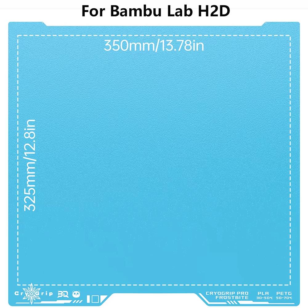 BIGTREETECH Panda Build Plate CryoGrip Pro Cool Plate Для Bambu Lab H2D H2S Adventurer 5M Kobra 3 Combo K1 MAX Ender3 Prusa Qidi