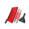 2 In 1 Snow Scraper with Large Brush Head Extendable Ice Scraper Snow Brush Portable Auto Scraper Snow Brush
