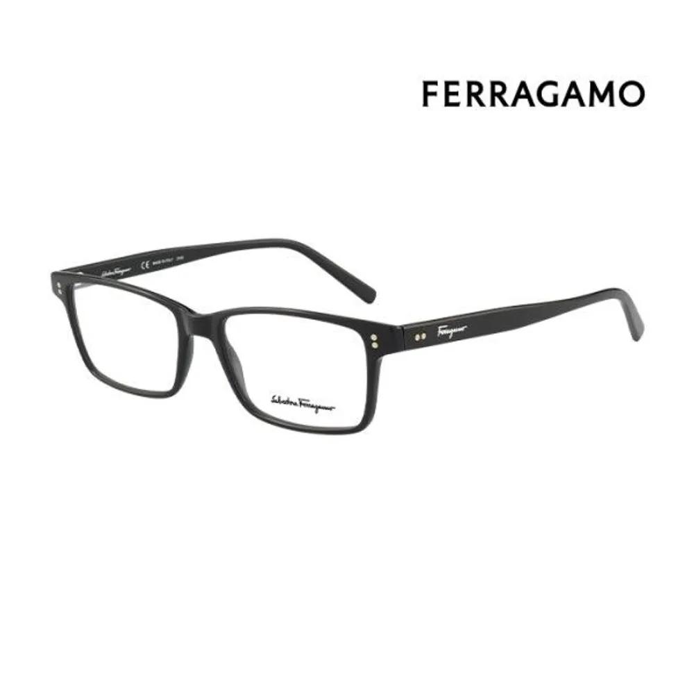 Salvatore Ferragamo Оправы для очков SF2914 001 Квадратные Очки в роговой оправе для женщин и мужчин