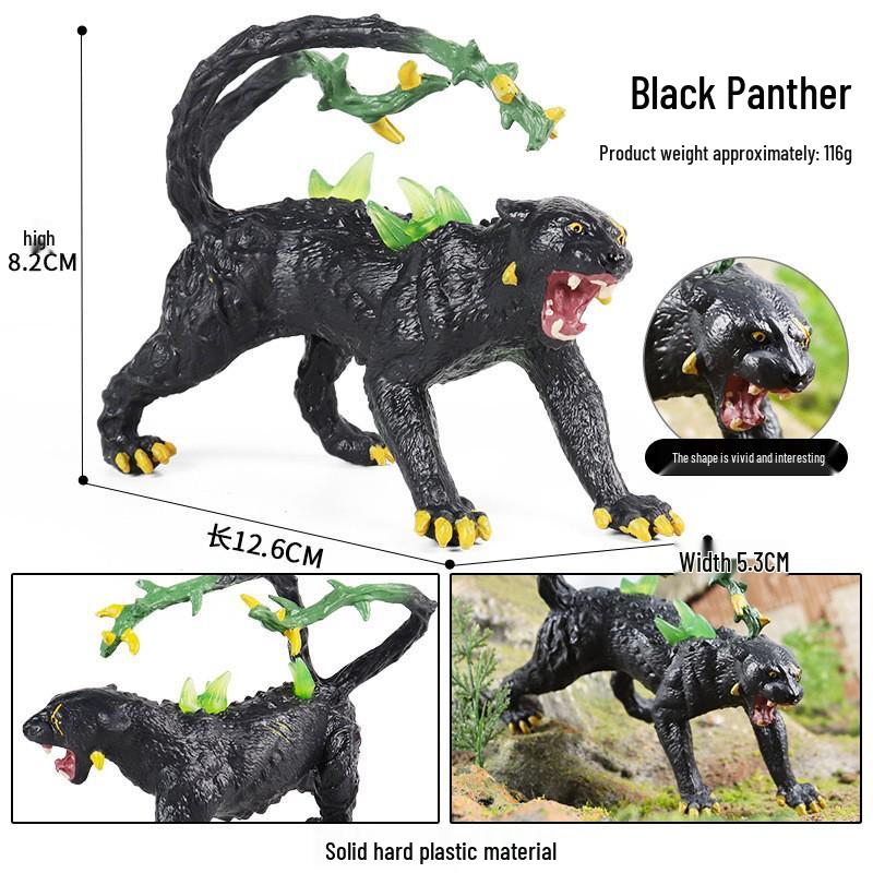 Dinosaur & Dragon Plastic Toy Set: Mythical Animal Figures for Kids