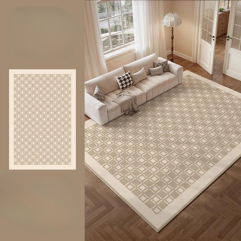 Modern Style Living Room Decoration Carpet Minimalist Rugs for Bedroom Thickend Plush Cloakroom Floor Mat Fluffy Soft Lounge Rug
