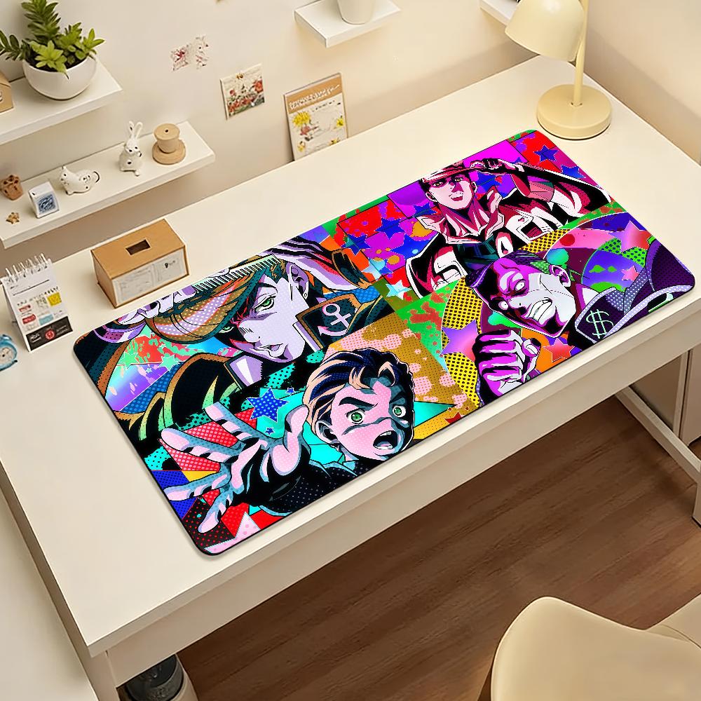 Коврик для мыши JoJo's Bizarre Adventure Компьютерный Ноутбук Резиновый Нескользящий Коврик для Мыши Игровой Декор Настольный Коврик