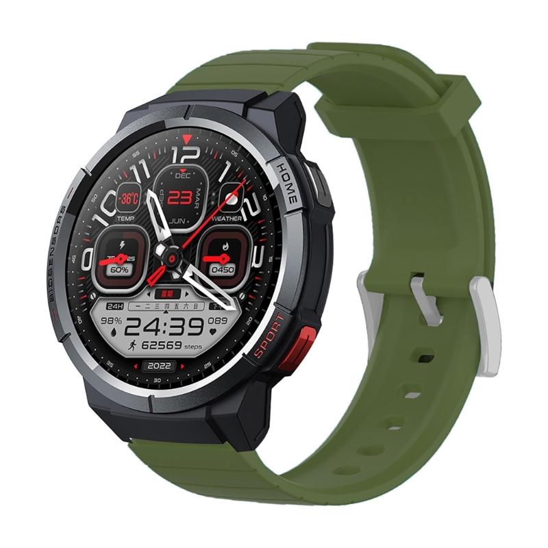 Мягкий силиконовый ремешок, подходящий для Mibro GS Sport Watch, петля-браслет для запястья, сменный, водонепроницаемый, устойчивый к поту, устойчивый к царапинам