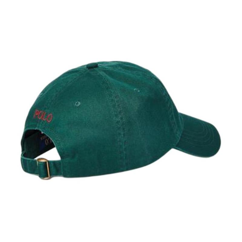 Polo Ralph Lauren Logo Cotton Peaked Cap Men's Grass Green MAPOHGS0J420247300