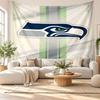 Seattle Seahawks Wall Tapestry, Soft Fabric Wall Hanging, Decorative Backdrop For Bedroom Home Wall Art