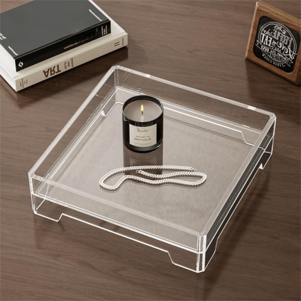 Древний кожаный лоток-коробка для хранения с ковриком, лоток для ключей при входе, лоток для ароматерапии, легкий роскошный держатель для ключей, лотки