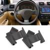 Аксессуары для интерьера автомобиля Микрофибра Кожа Рулевое колесо Накладка Для VW Passat B6 2006-2010 Golf 5 Jetta MK5 Tiguan 2007-11