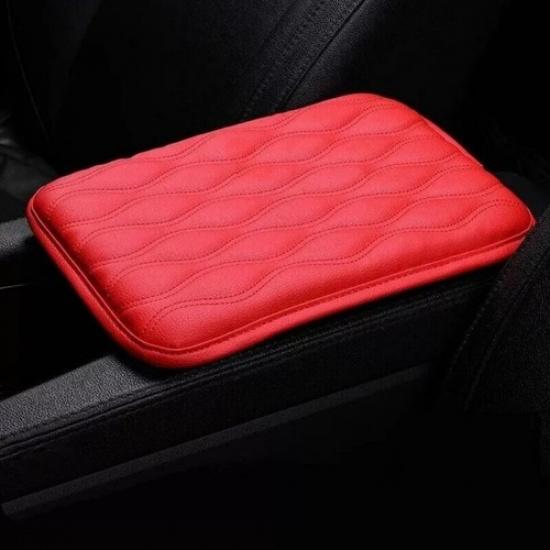 Car Accessories Armrest Cushion Cover Leather Center Console Box Pad Protector