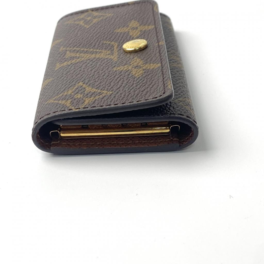 Used LOUIS VUITTONKey Holder  Brown PVC Unisex