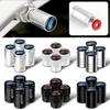 4Pcs Car Accessories Metal Alloy Tire Valve Tyre Stem Air Caps For Ford Ecosport Transit Escort Focus Kuga Tierra Fiesta Shelby