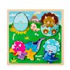 Life Animal Frog Cycle Jigsaw Puzzle Game For Kids Cognitive And Skills Shape